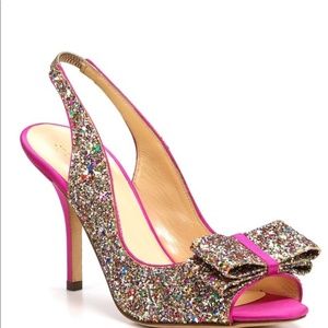 Kate Spade Charm slingback pumps size 8.5